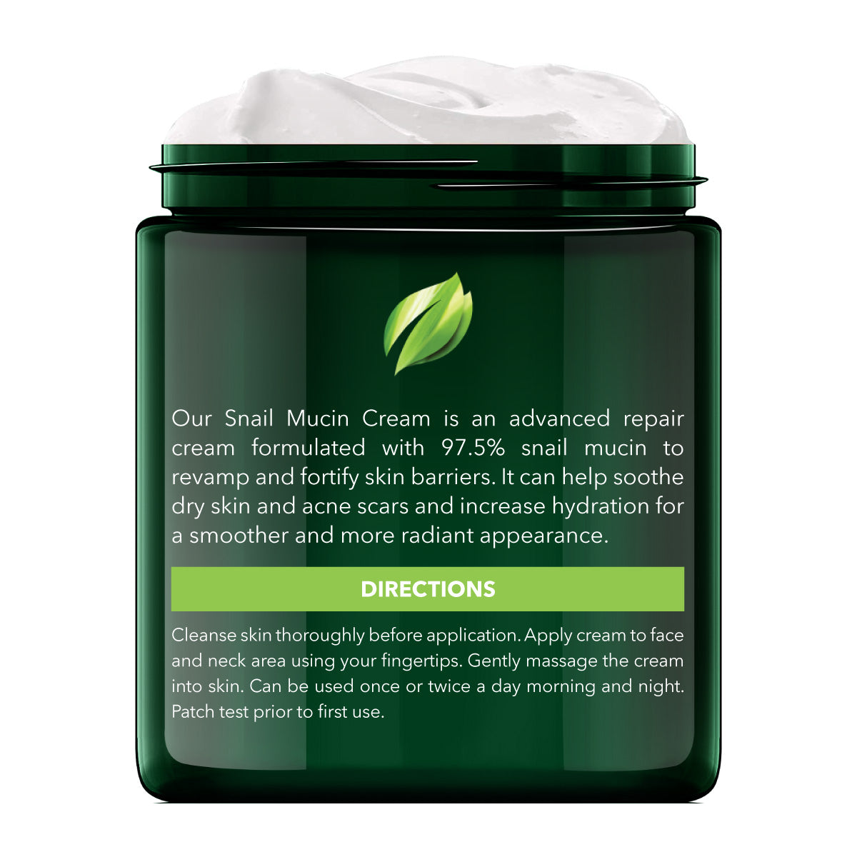 Snail Mucin Moisturizer Face Cream 4 Fl. oz