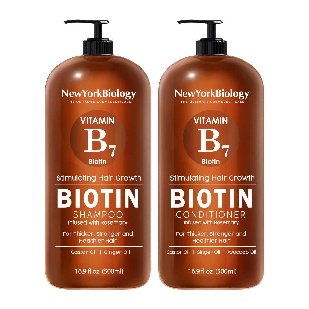 Biotin Shampoo and Conditioner Set 16 oz