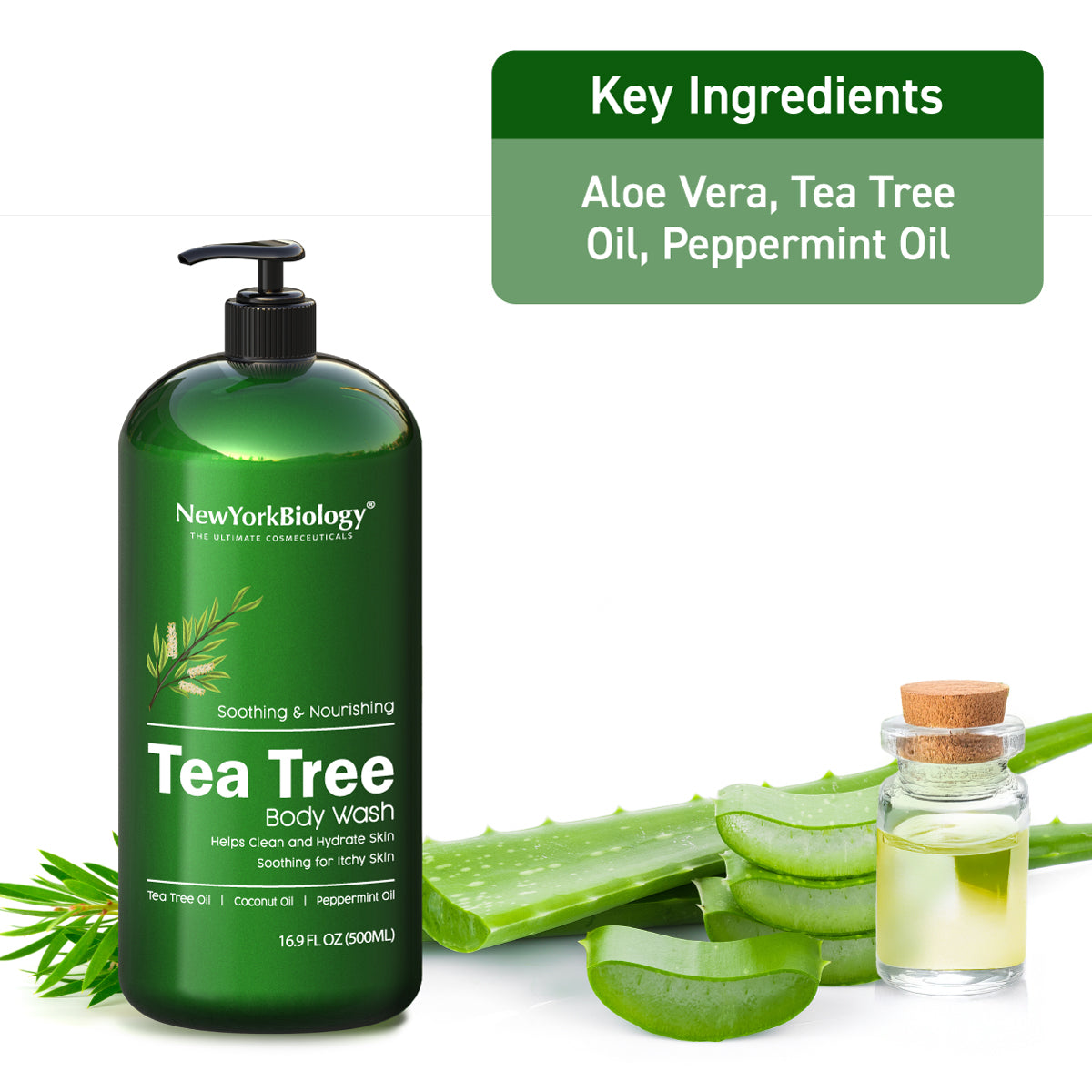 Tea Tree Body Wash 16 fl. Oz