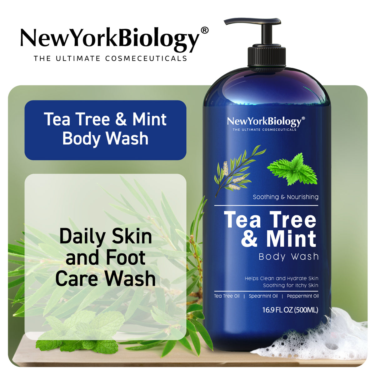 Tea Tree Mint Body Wash 16 fl. oz