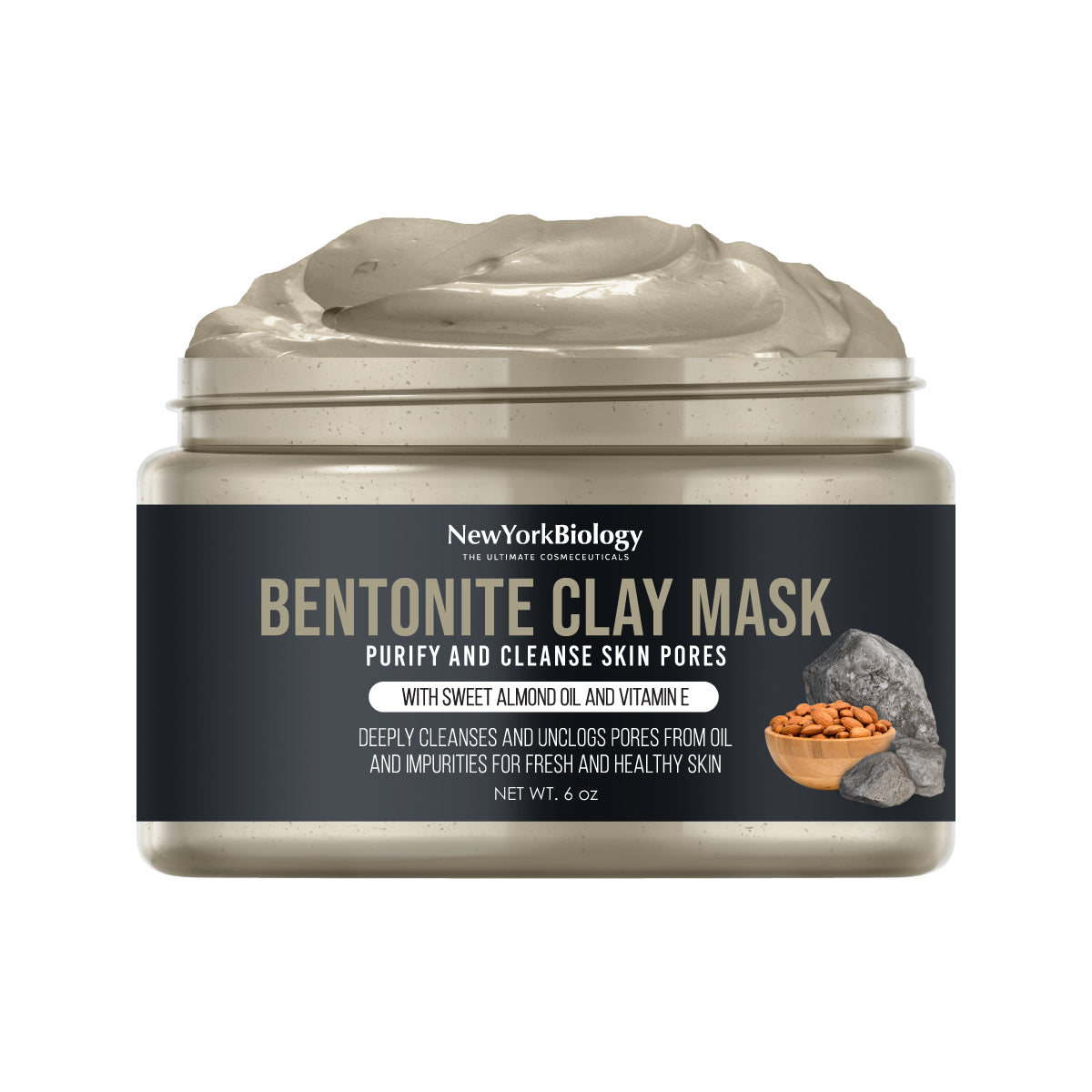 NEW YORK BIOLOGY THE ULTIMATE COSMECEUTICALS New York Biology Bentonite Clay  Powder 1.25 lb – India