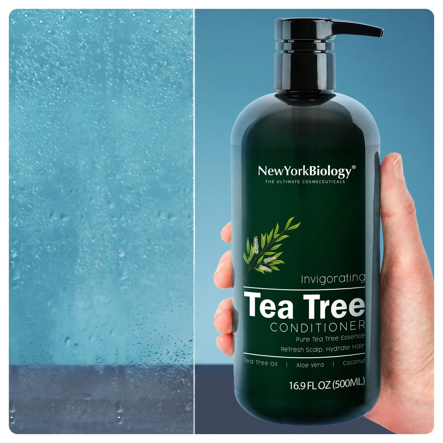tea tree lavender mint shampoo and conditioner duo set Tea Tree Shampoo and Conditioner Set for Scalp Care