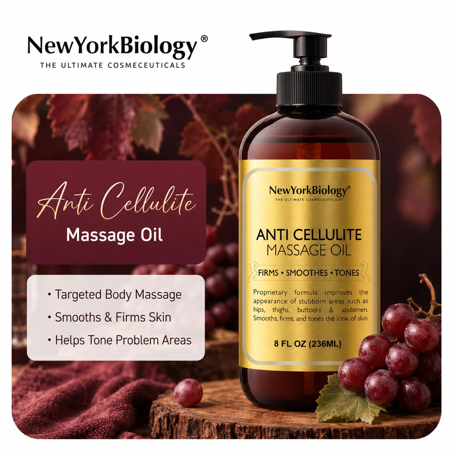 Anti Cellulite Massage Oil