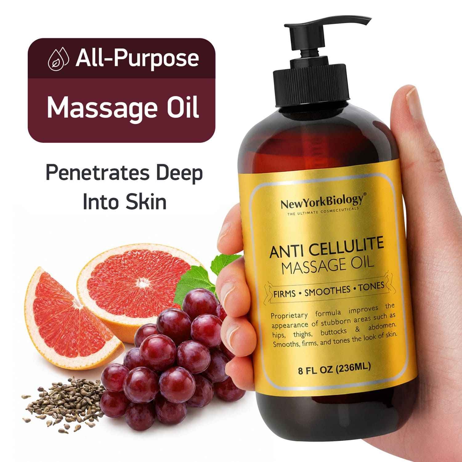 Anti Cellulite Massage Oil
