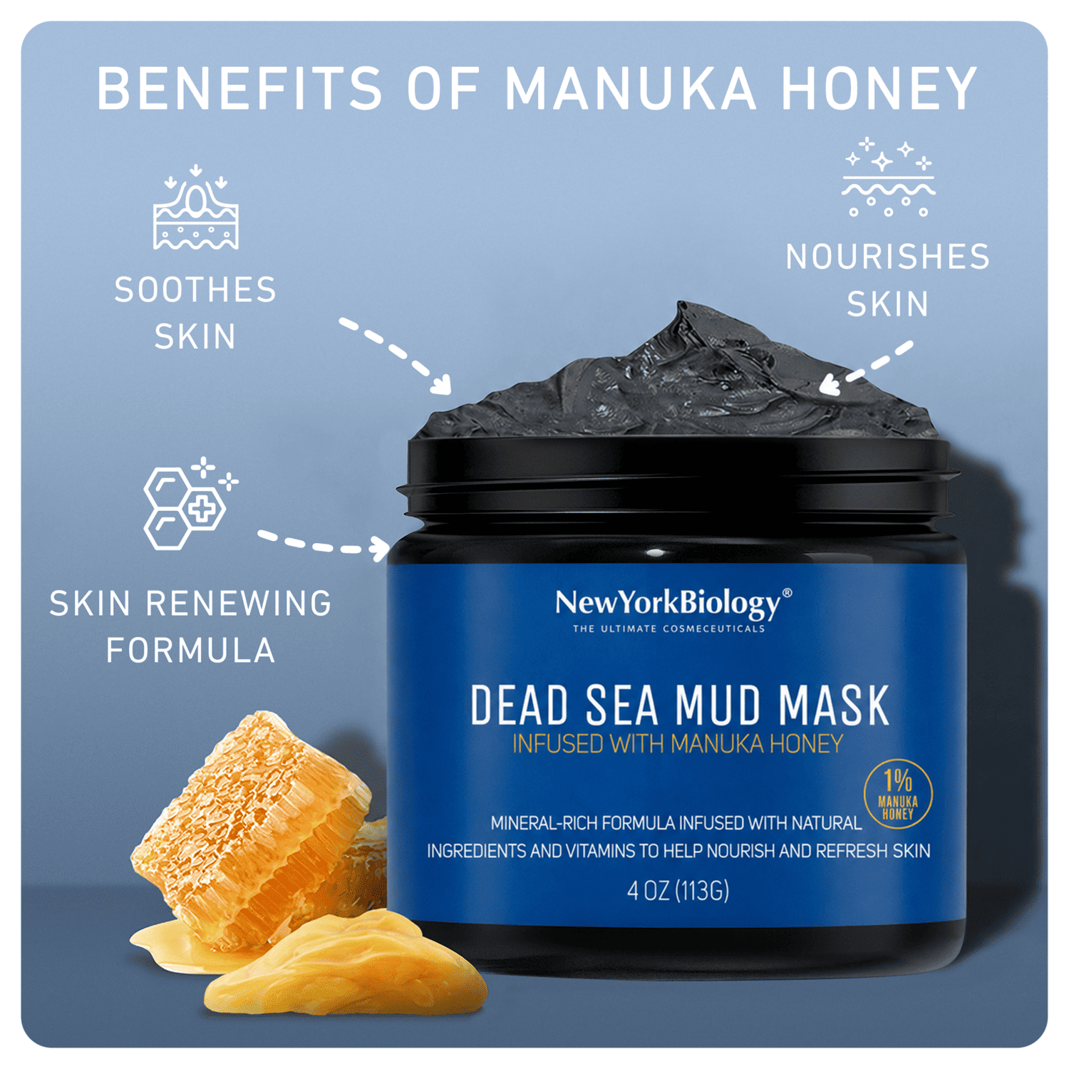 Dead Sea Mud Mask with Honey