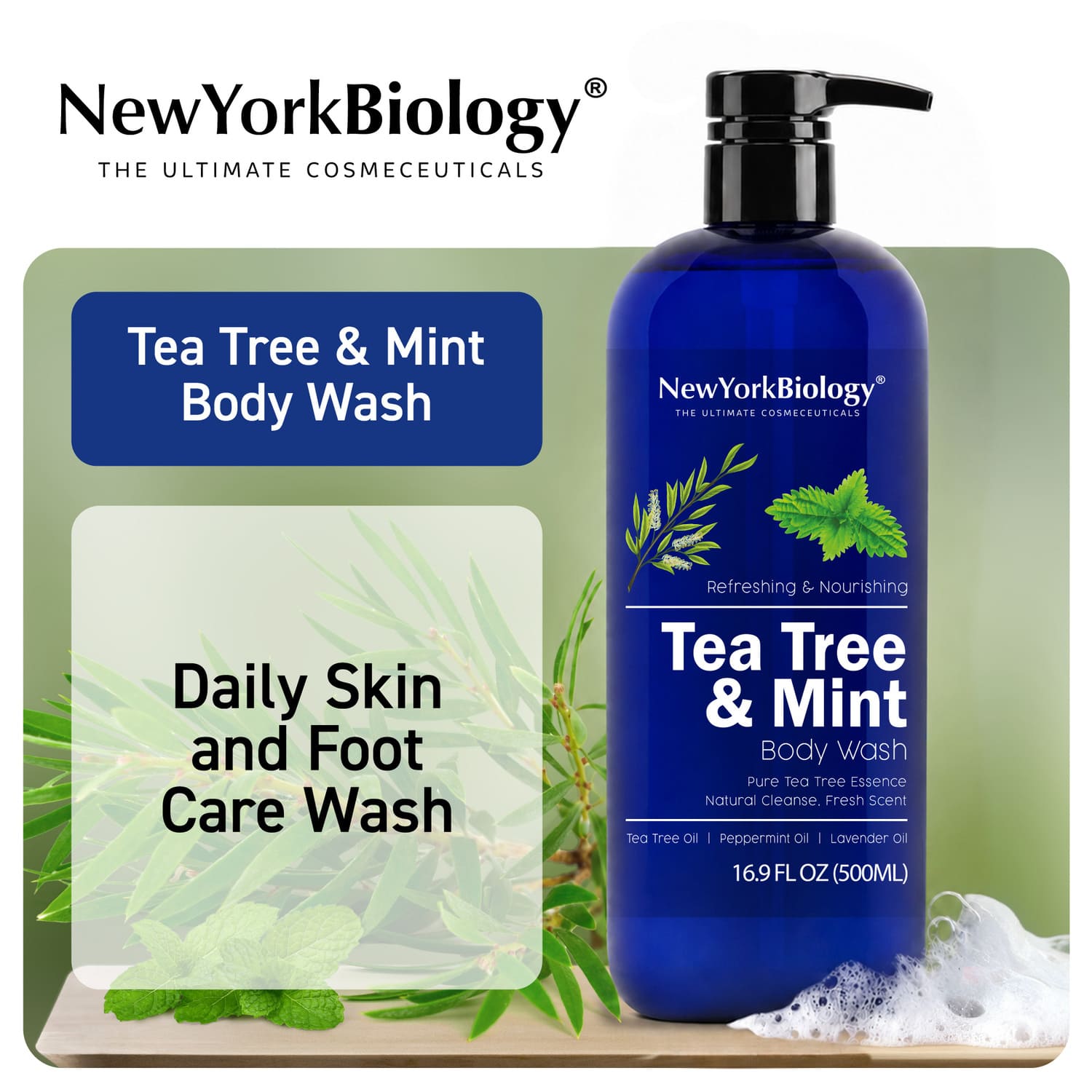 Tea Tree Mint Body Wash