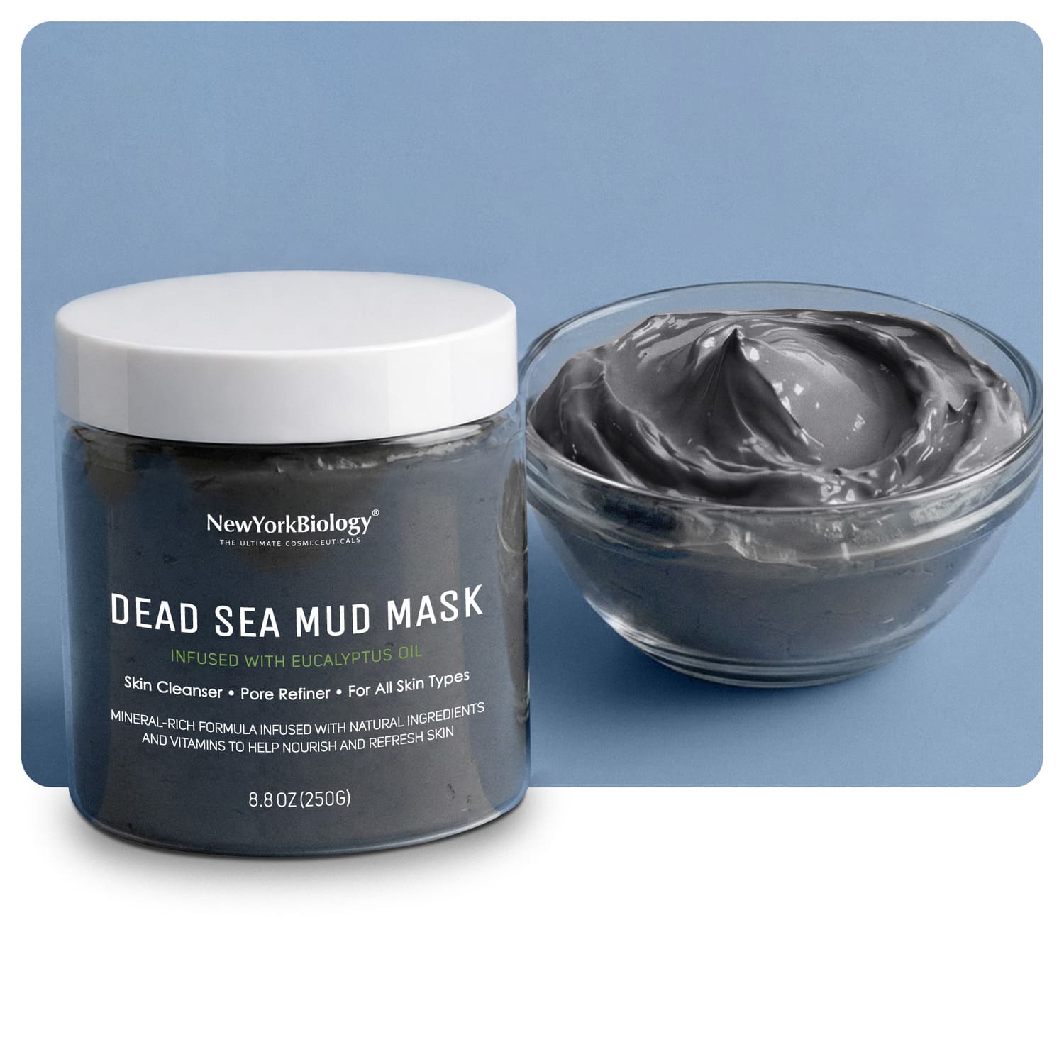 Dead Sea Mud Mask with Eucalyptus
