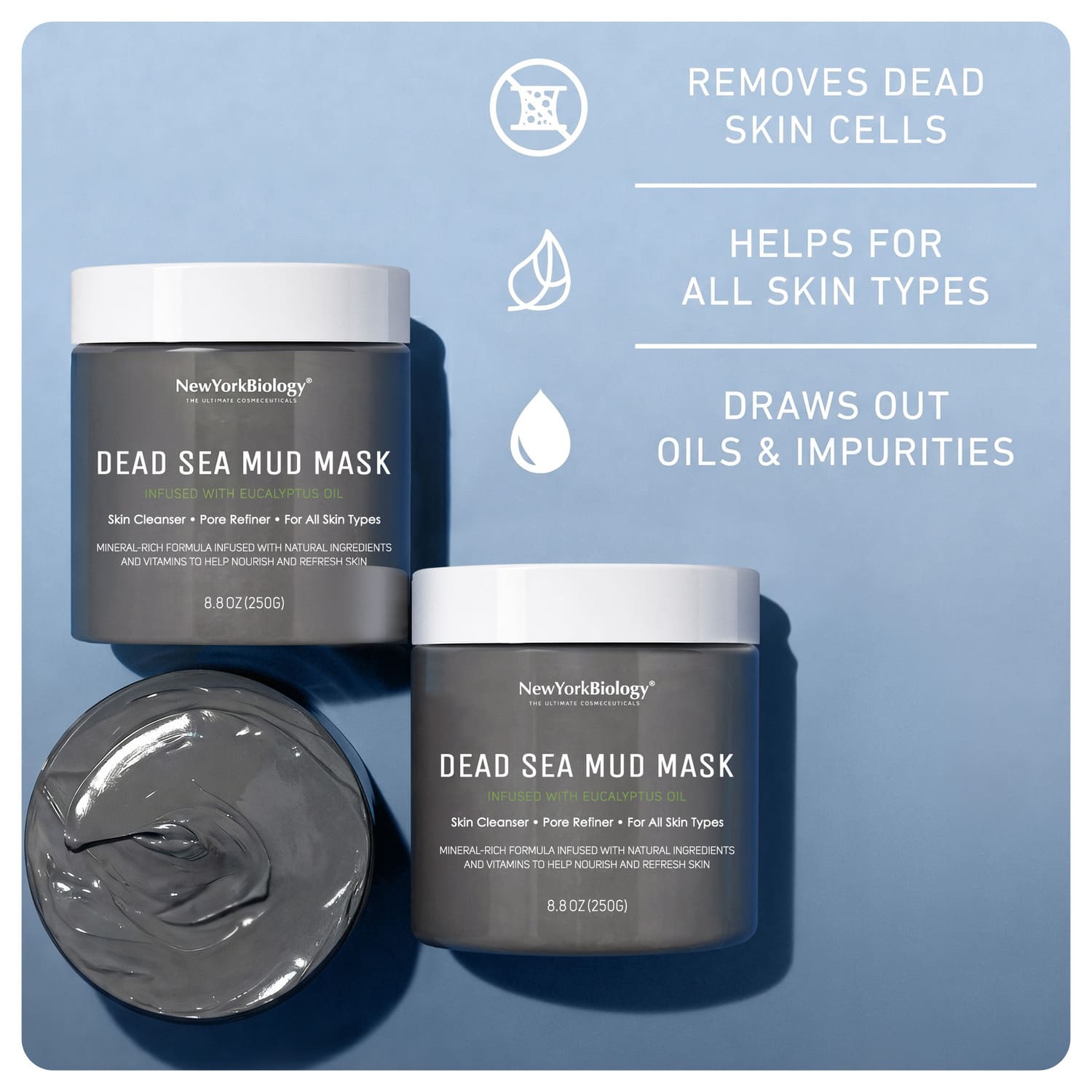 Dead Sea Mud Mask with Eucalyptus