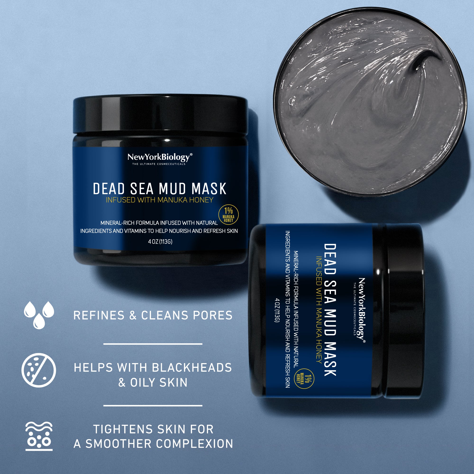 Dead Sea Mud Mask with Honey