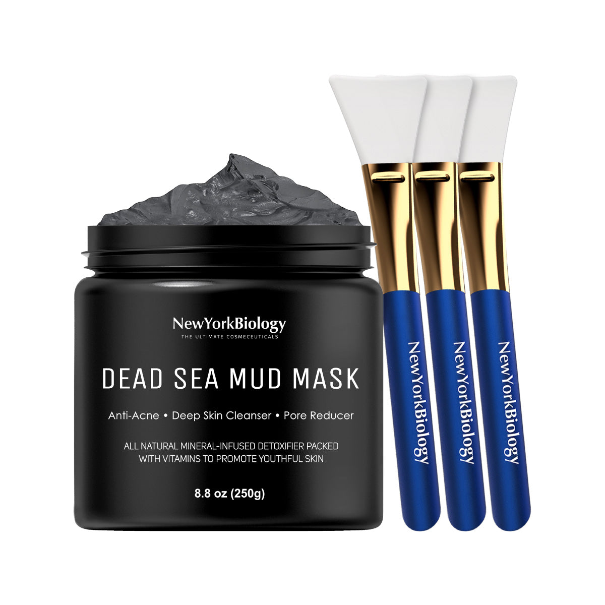 Face Mask Brush Applicator - 3/pk – New York Biology