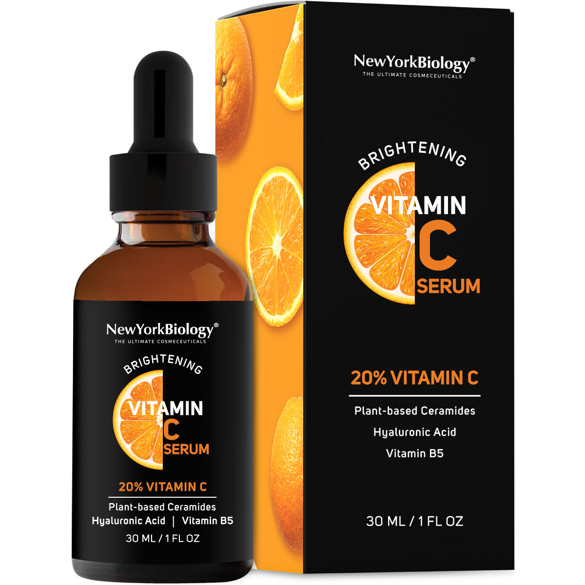 Vitamin C Serum for Face with Hyaluronic Acid 1 oz