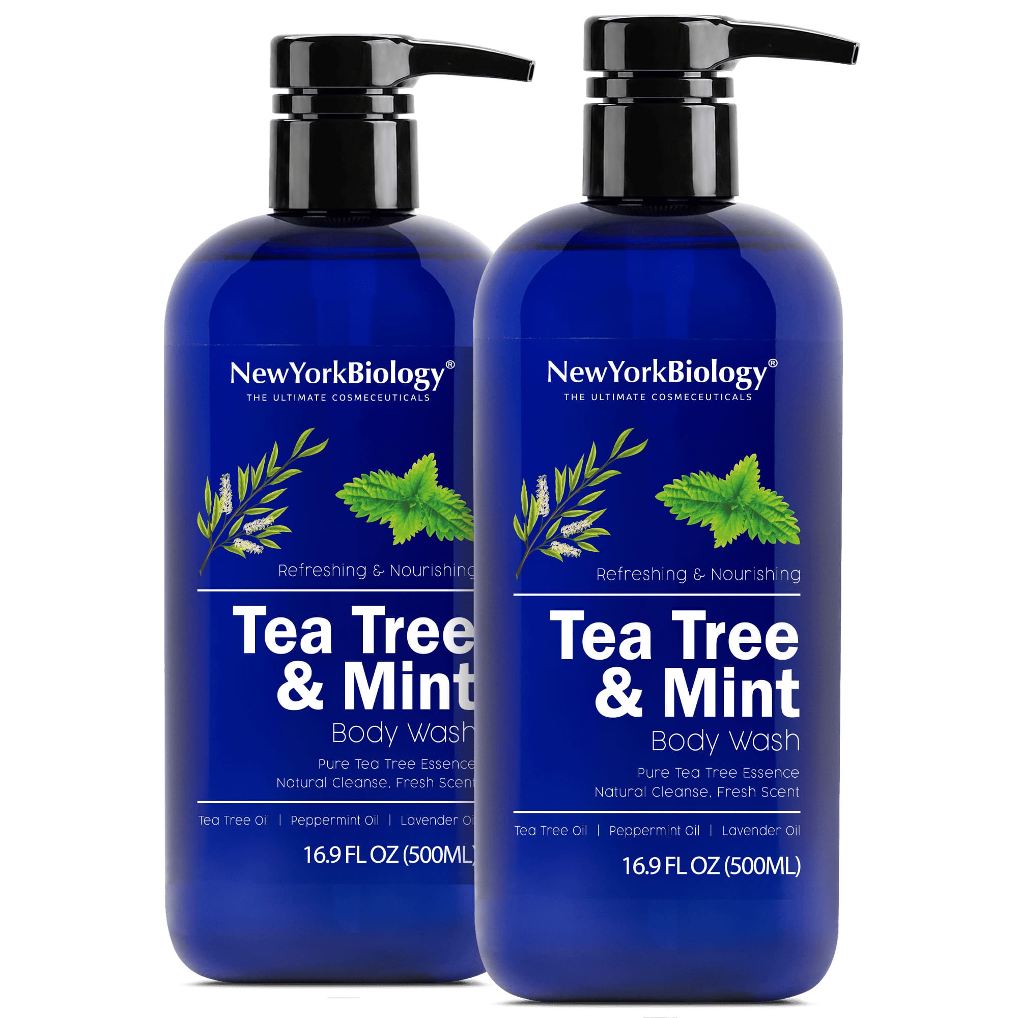 Tea Tree Mint Body Wash (Pack of 2)