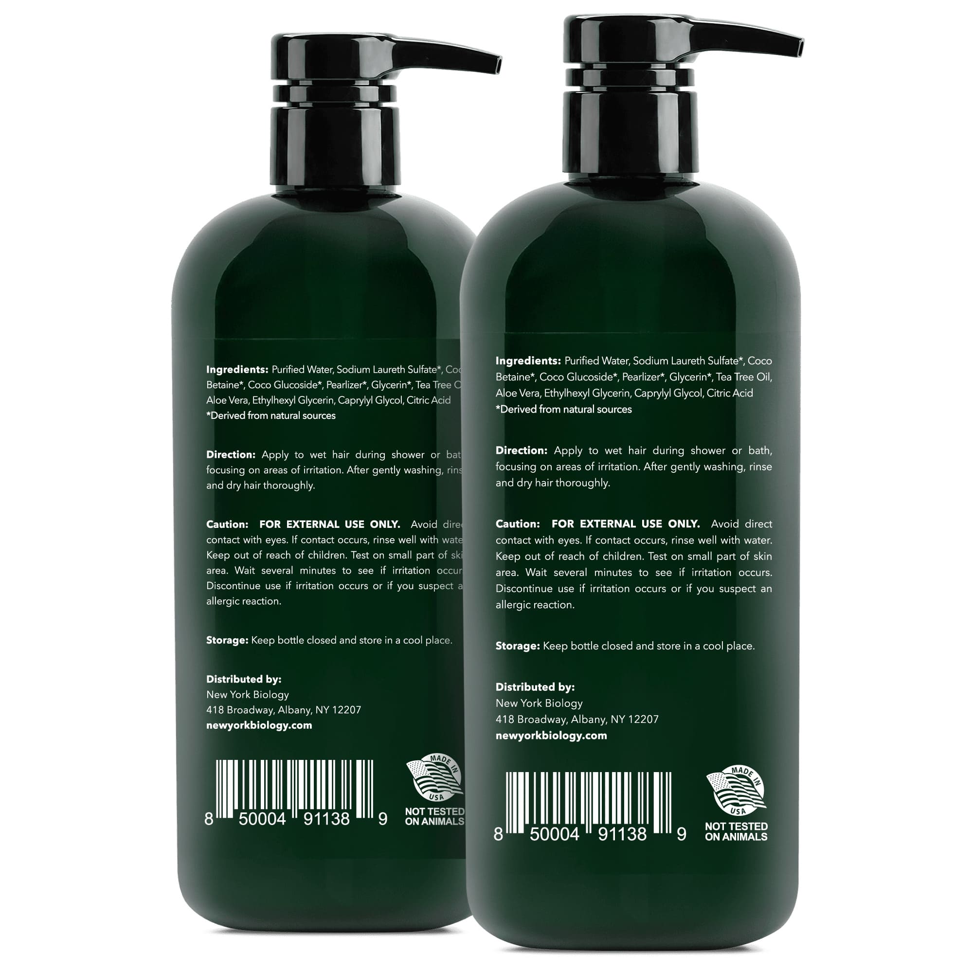 Tea Tree Shampoo Set (2 Pack)