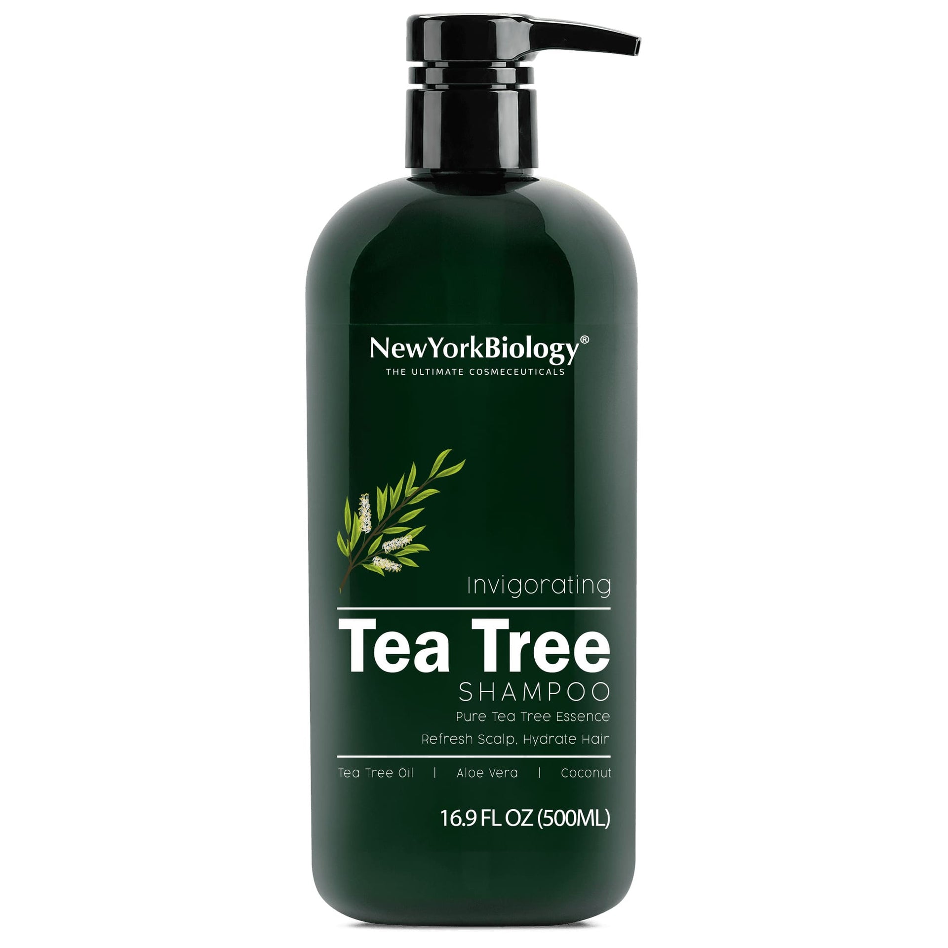 Tea Tree Oil Shampoo for Scalp Care & Deep Cleansing