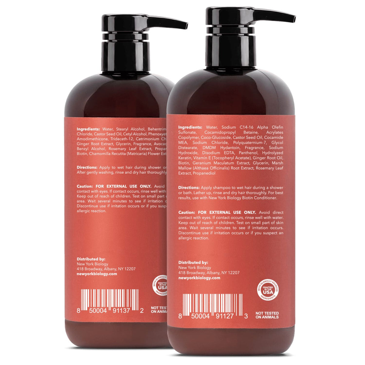 Biotin Shampoo & Conditioner Set