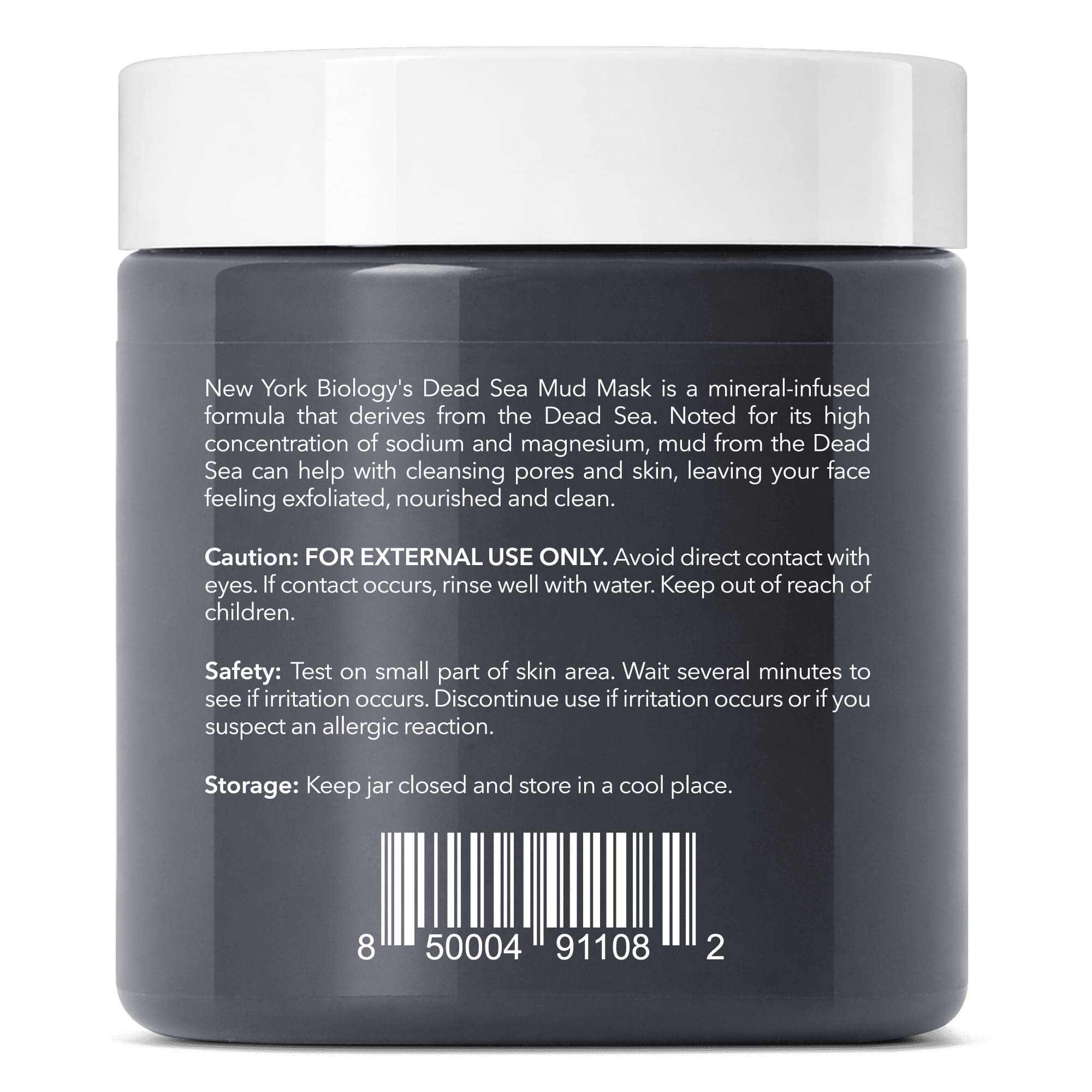 Dead Sea Mud Mask with Tea Tree for Acne & Pore Care | New York