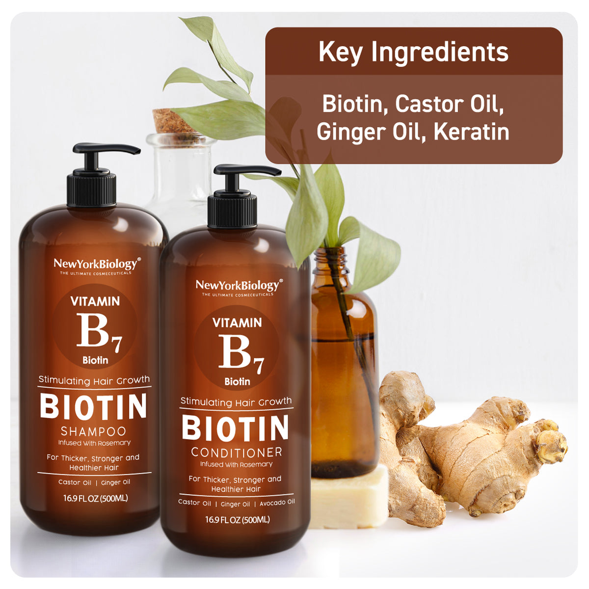 Biotin Shampoo & Conditioner Set