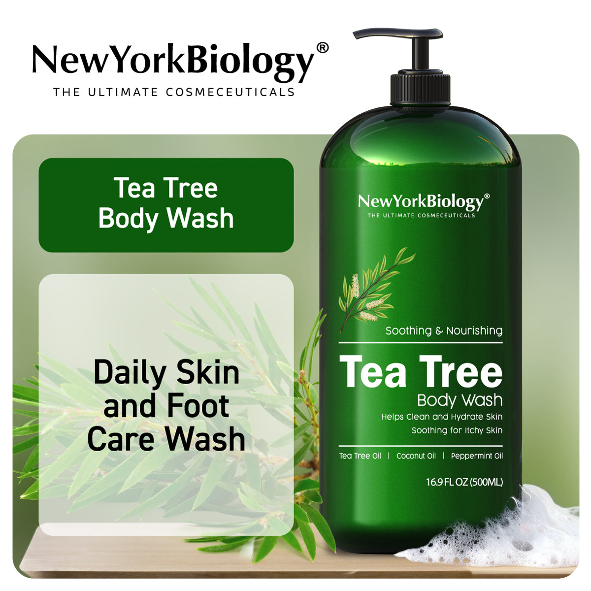 Tea Tree Body Wash 16 fl. Oz