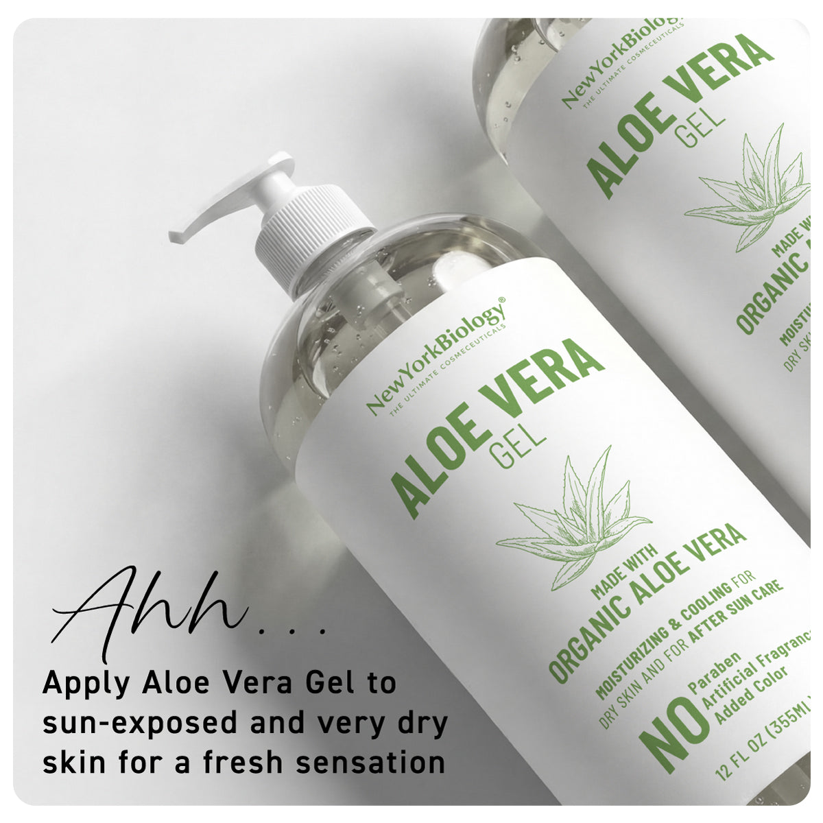 Aloe Vera Gel with Organic Aloe Vera