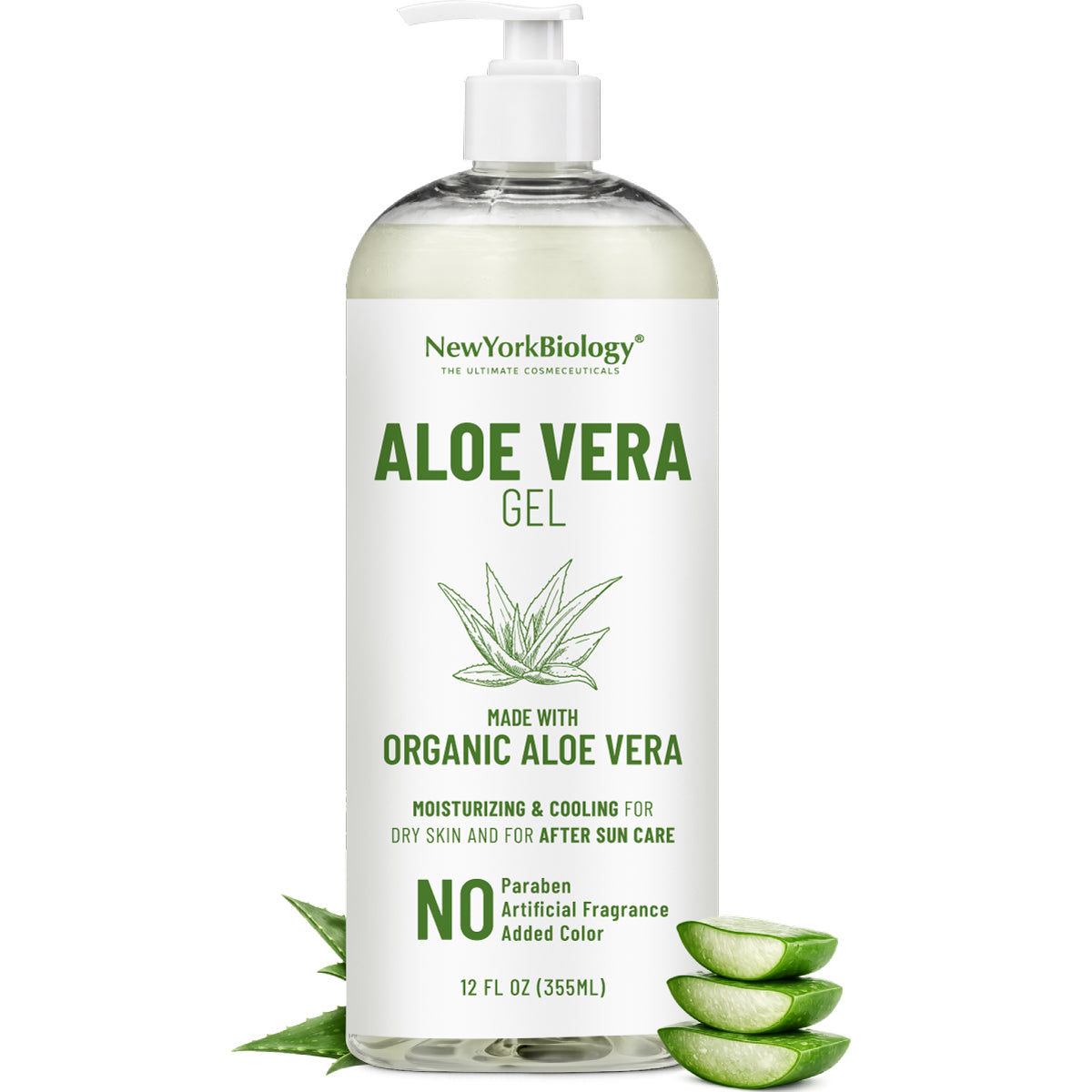 Aloe Vera Gel with Organic Aloe Vera