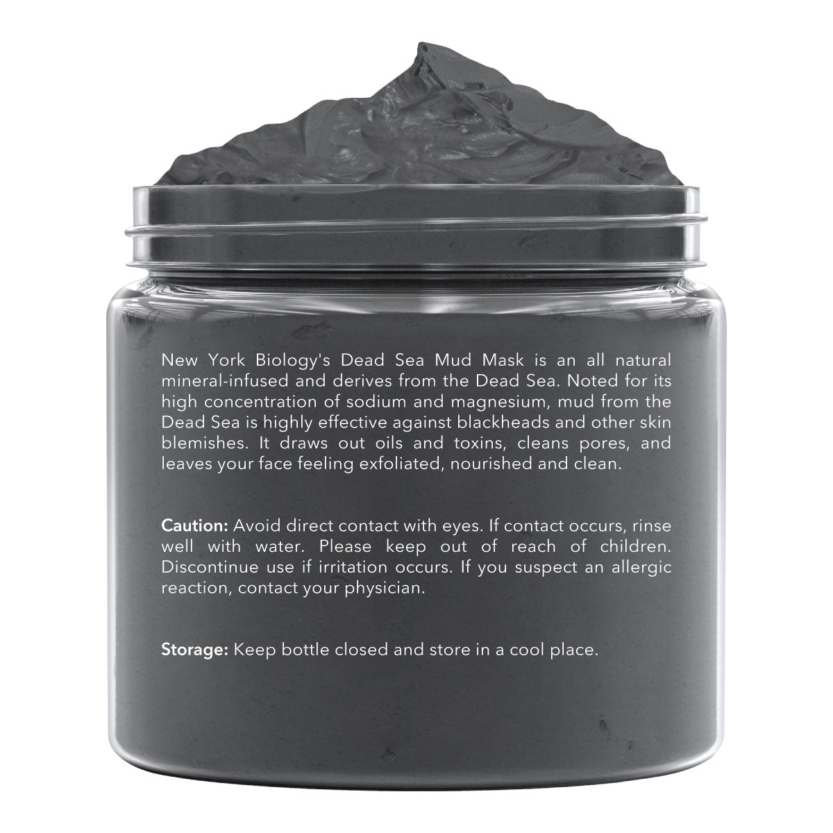 Dead Sea Mud Mask Infused with Eucalyptus - 8.8 oz