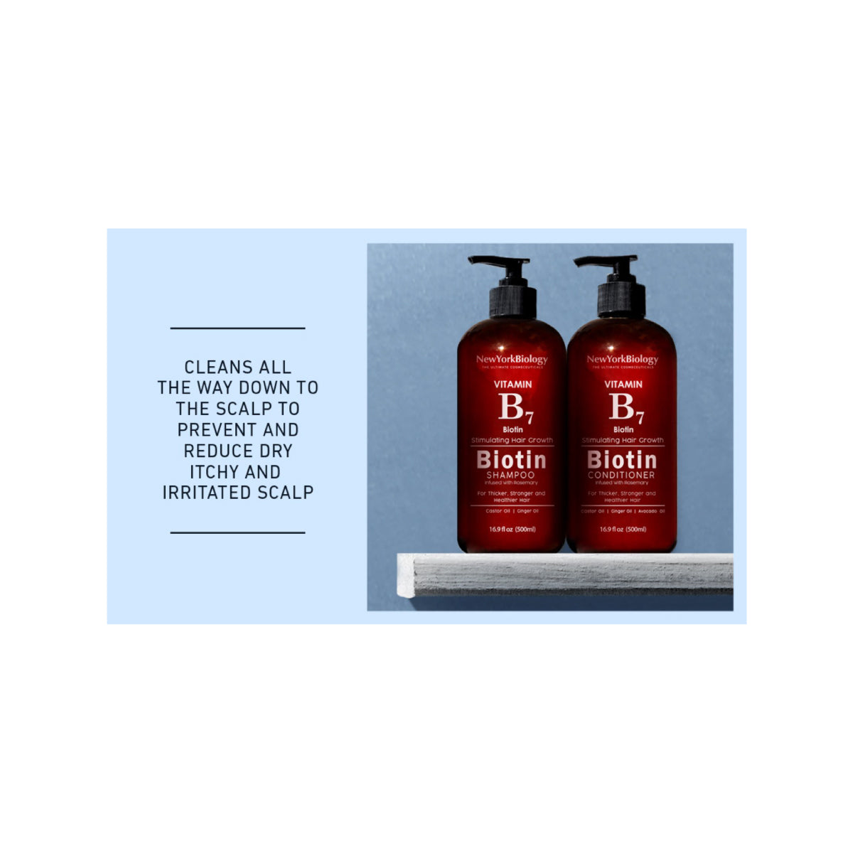 Biotin Conditioner for Hair Growth and Thinning Hair 16 oz