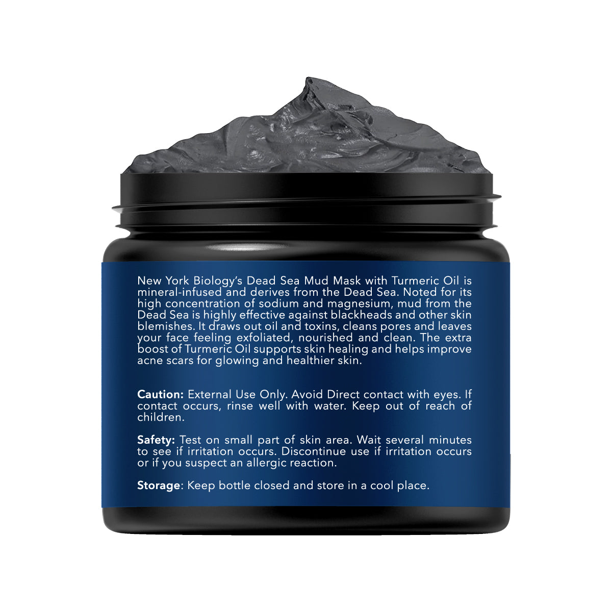 Dead Sea Mud Mask with Turmeric Oil - 4 oz