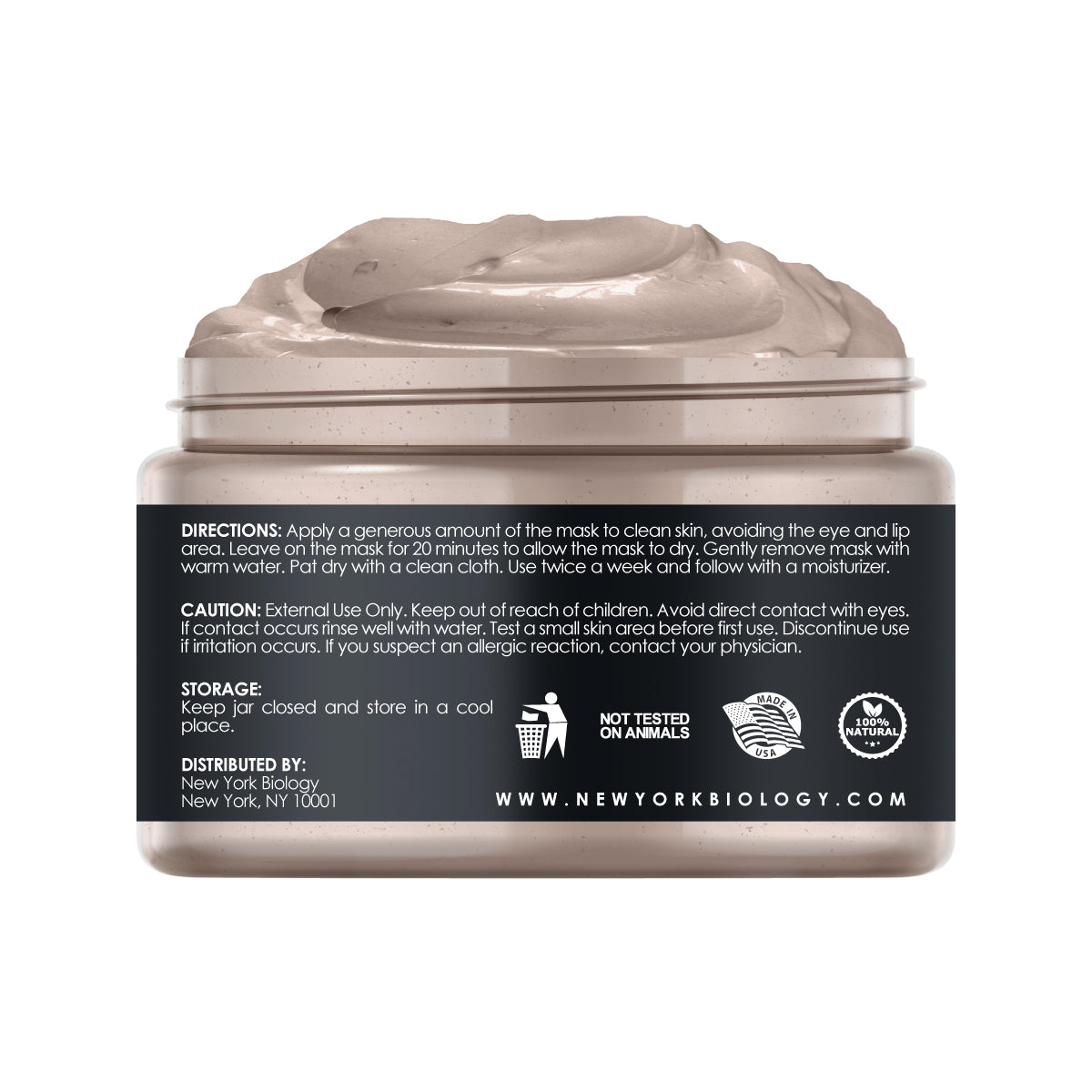 Enzyme Facial Mask 6 oz – Moisturizing and Hydrating Face Mask