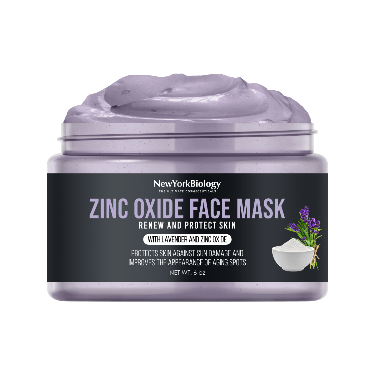 Zinc Oxide Facial Mask 6 oz – Moisturizing and Hydrating Face Mask